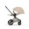 Коляска 2 в 1 Cybex Priam 5.0 Comfort Collection Cozy Beige шасси Matt Black