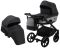 Коляска 2 в 1 Bair Kiwi Soft BKS-00/22 чорний - світло-сірий