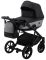 Коляска 2 в 1 Bair Kiwi Soft BKS-00/22 чорний - світло-сірий