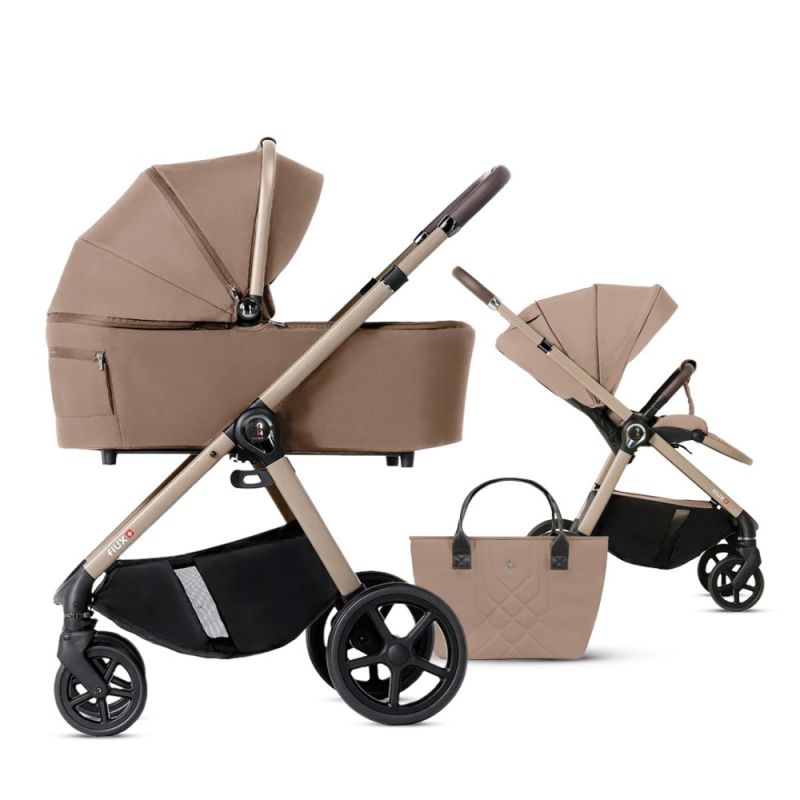 Коляска 2 в 1 Dada Flux Beige