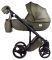 Коляска 2 в 1 Adamex Luciano jeans Q7 хаки
