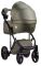 Коляска 2 в 1 Adamex Luciano jeans Q7 хаки