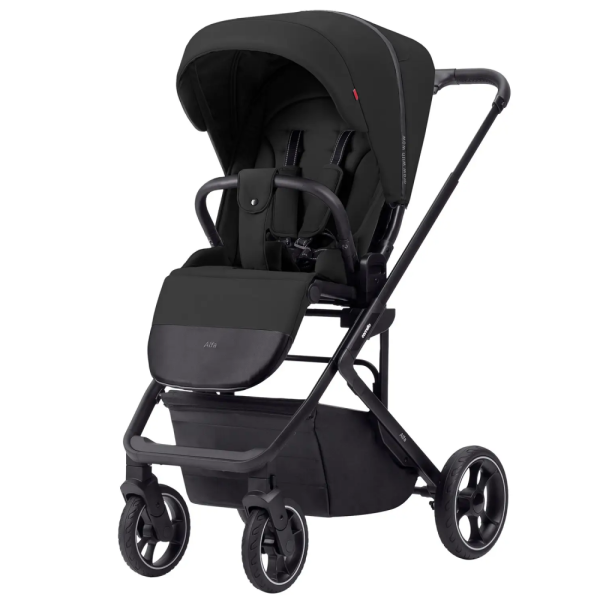 Прогулянкова коляска CARRELLO Alfa CRL-5508 BF Midnight Black Прогулянкова коляска CARRELLO Alfa CRL-5508 BF Midnight Black