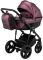 Коляска 2 в 1 Bair Play Plus BPL-127 фіолет (перламутр) - чорний