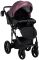 Коляска 2 в 1 Bair Play Plus BPL-127 фіолет (перламутр) - чорний