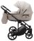 Коляска 2 в 1 Adamex Porto Light ECO шкіра 100% SA-7 латте