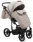 Коляска 2 в 1 Adamex Porto Light ECO шкіра 100% SA-7 латте