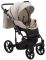 Коляска 2 в 1 Adamex Porto Light ECO шкіра 100% SA-7 латте