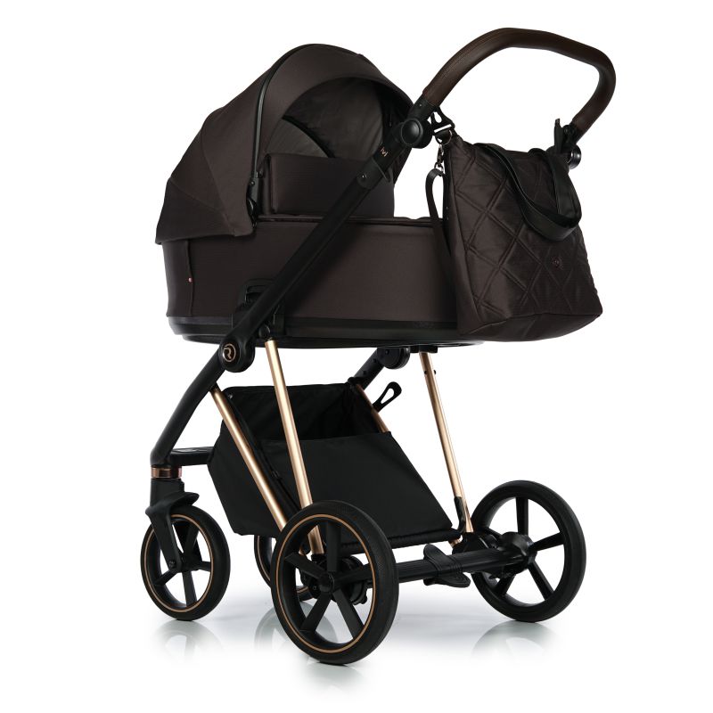 Коляска 2 в 1 Roan Ivi Choco Rose Gold 2.0