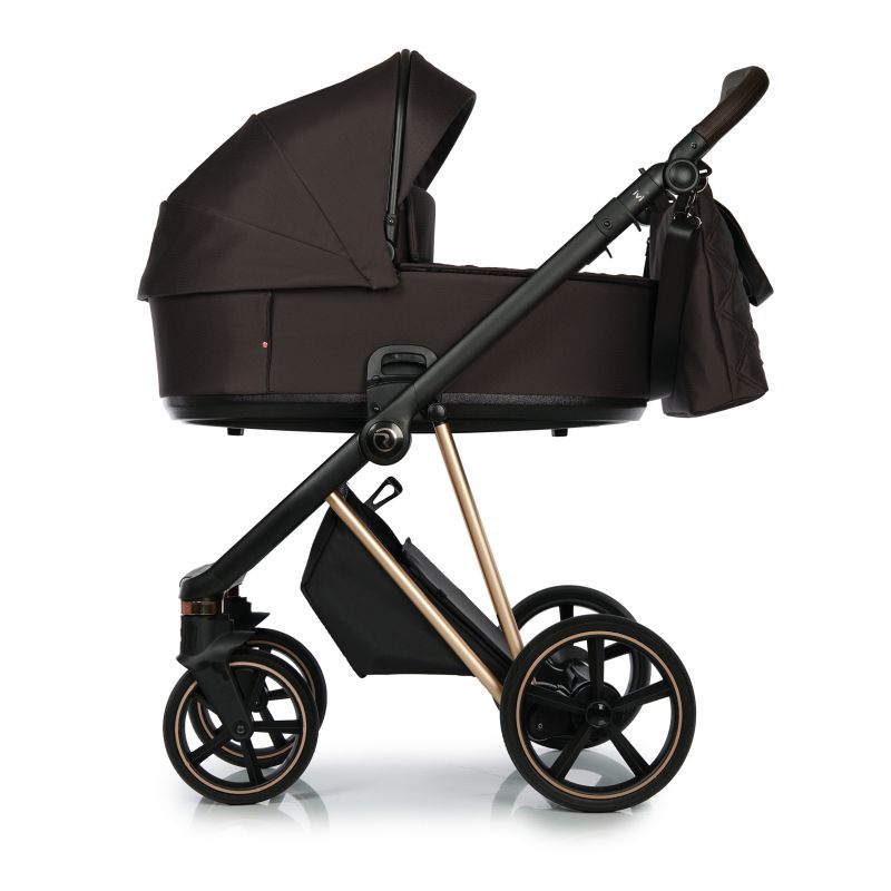 Коляска 2 в 1 Roan Ivi Choco Rose Gold 2.0