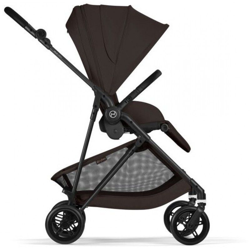 Прогулочная коляска Cybex Melio Carbon Chocolate Brown