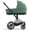 Коляска 2 в 1 Cybex Priam 4.0 Leaf Green шасси Chrome Black