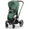 Коляска 2 в 1 Cybex Priam 4.0 Leaf Green шасси Chrome Black
