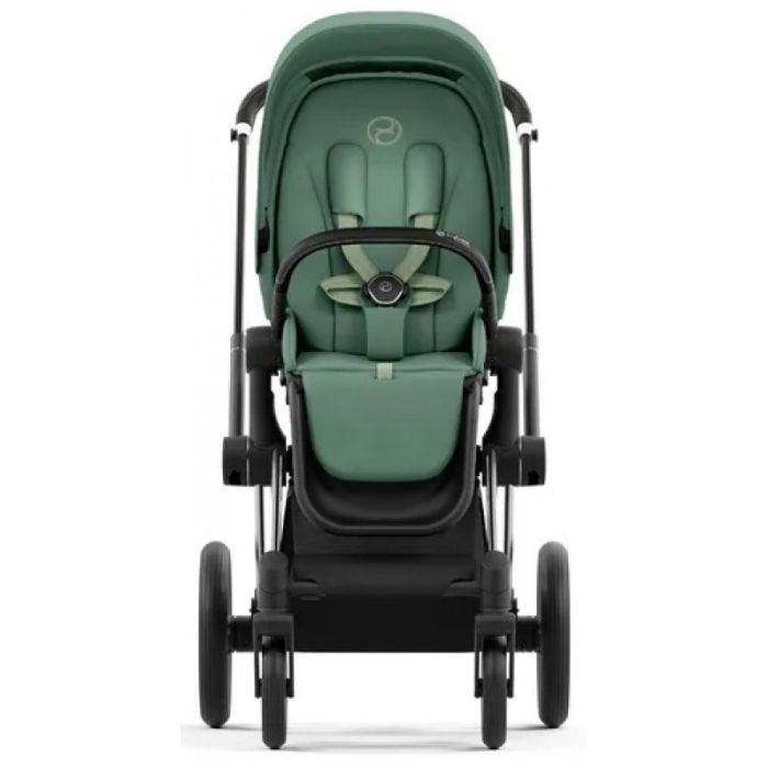 Коляска 2 в 1 Cybex Priam 4.0 Leaf Green шасси Chrome Black