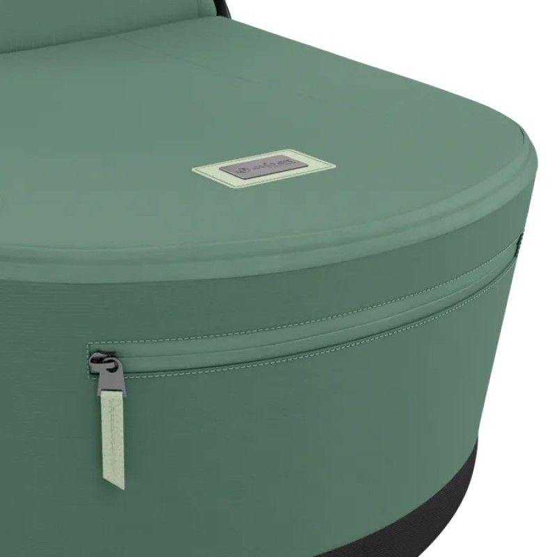 Коляска 2 в 1 Cybex Priam 4.0 Leaf Green шасси Chrome Brown