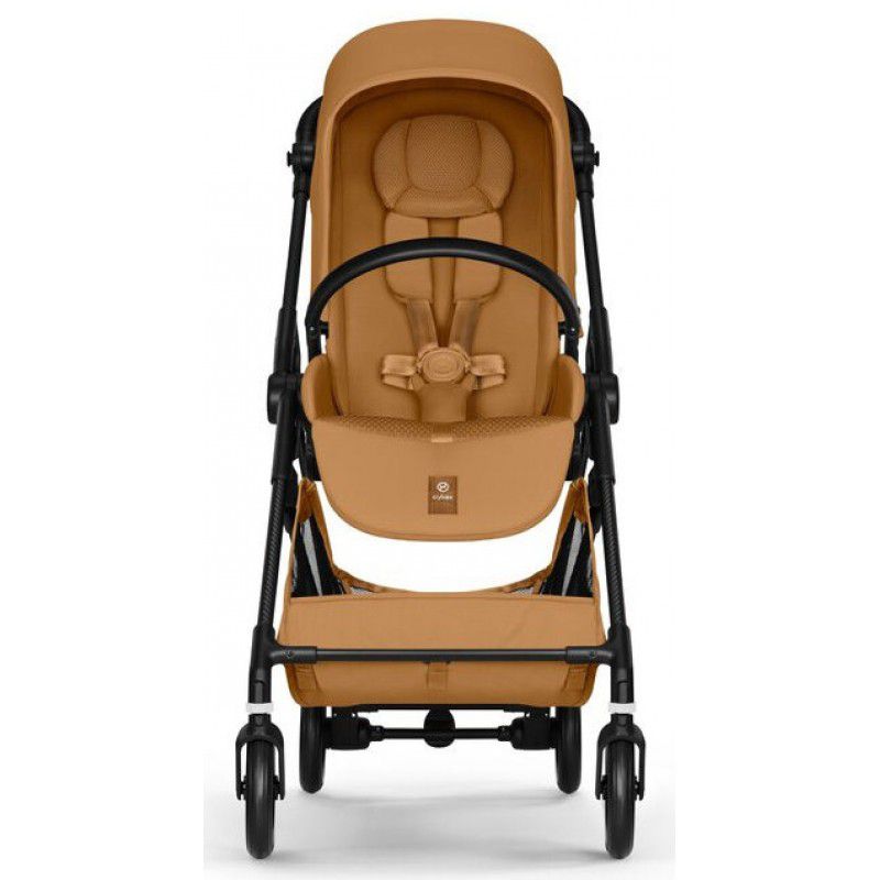 Прогулочная коляска Cybex Melio Carbon Cinnamon Yellow