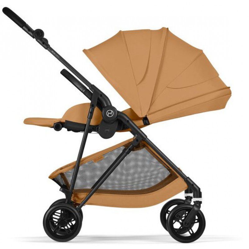Прогулочная коляска Cybex Melio Carbon Cinnamon Yellow