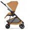 Прогулочная коляска Cybex Melio Carbon Cinnamon Yellow