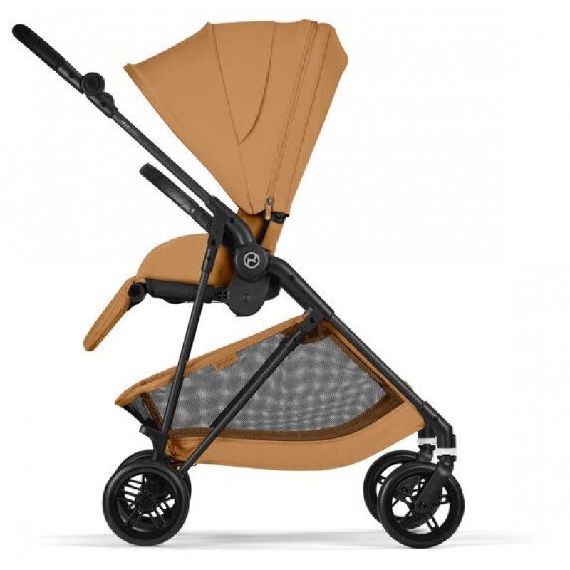 Прогулочная коляска Cybex Melio Carbon Cinnamon Yellow