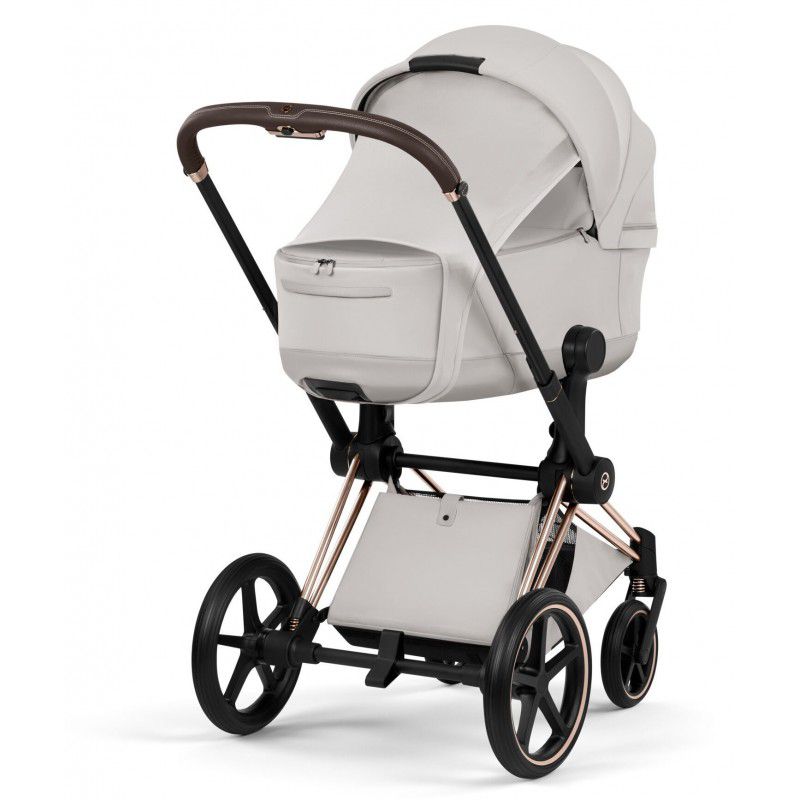Коляска 2 в 1 Cybex Priam 5.0 Style Collection City Grey шасси Chrome