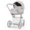 Коляска 2 в 1 Cybex Priam 5.0 Style Collection City Grey шасси Chrome