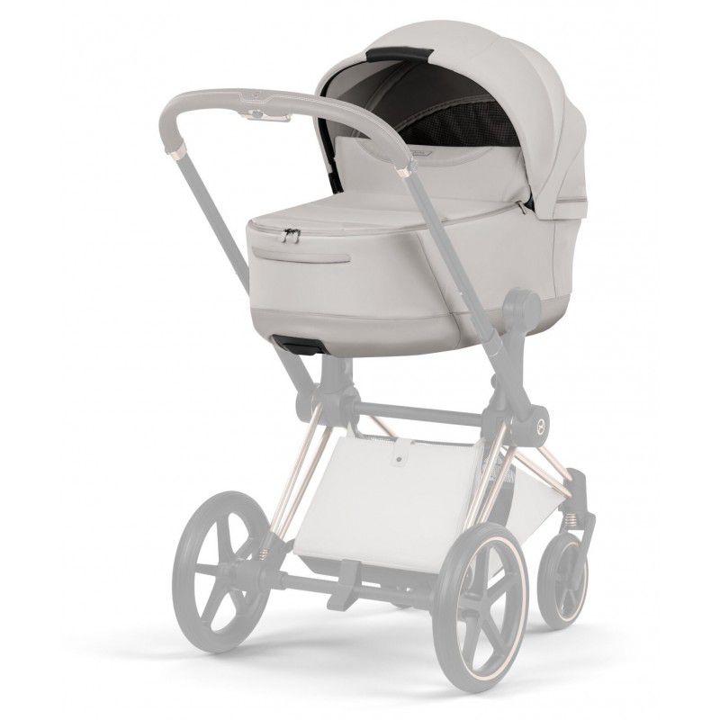 Коляска 2 в 1 Cybex Priam 5.0 Style Collection City Grey шасси Chrome