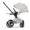 Коляска 2 в 1 Cybex Priam 5.0 Style Collection City Grey шасси Chrome
