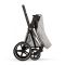 Коляска 2 в 1 Cybex Priam 5.0 Style Collection City Grey шасси Chrome