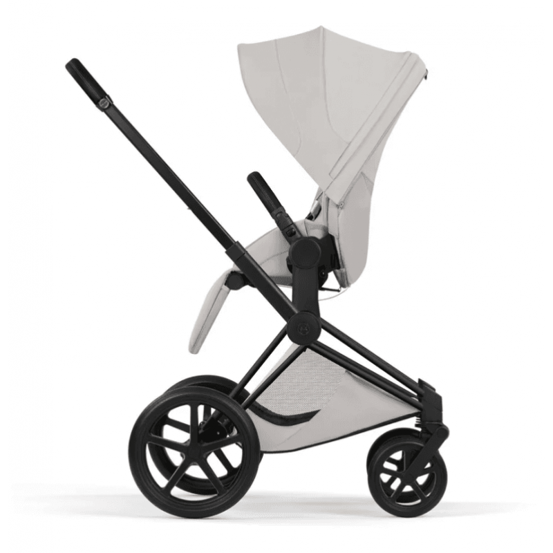 Коляска 2 в 1 Cybex Priam 5.0 Style Collection City Grey шасі Matt Black