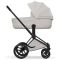 Коляска 2 в 1 Cybex Priam 5.0 Style Collection City Grey шасі Matt Black