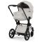 Коляска 2 в 1 Cybex Priam 5.0 Style Collection City Grey шасі Matt Black