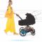 Шасси Cybex e-Priam New Generation с каркасом Chrome Black с электроприводом