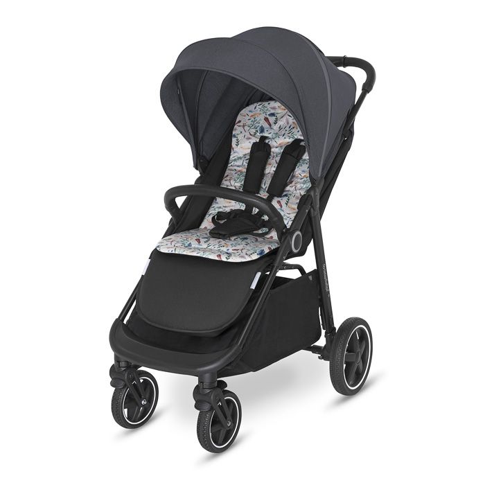 Прогулочная коляска Baby Design COCO 2021 17 GRAPHITE