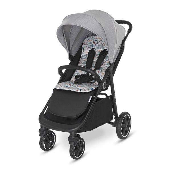 Прогулянкова коляска Baby Design COCO 2021 07 GRAY