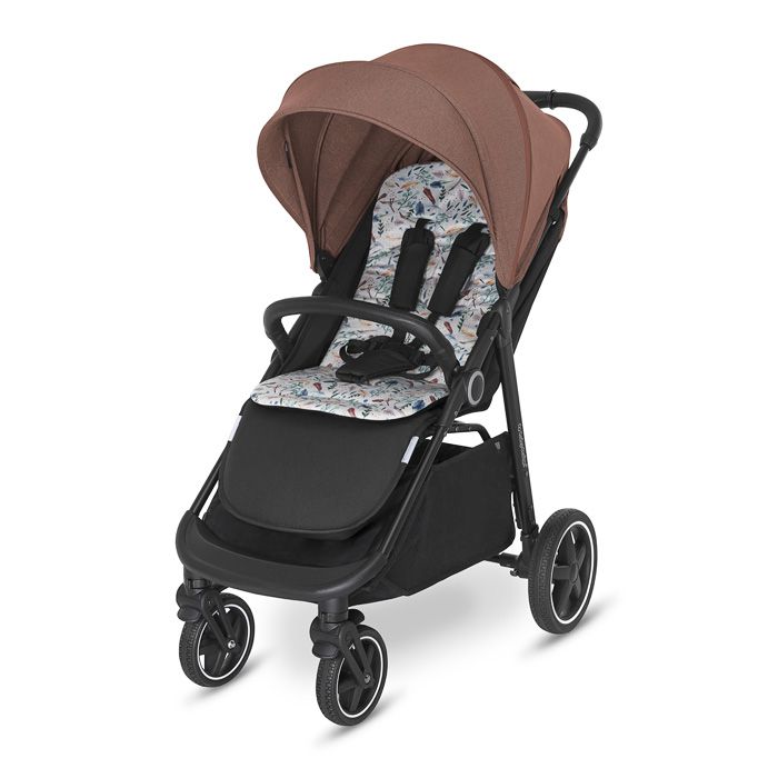 Прогулянкова коляска Baby Design COCO 2021 08 PINK