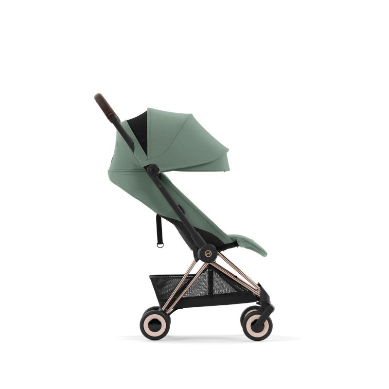 Прогулянкова коляска Cybex Coya Leaf Green / Rosegold
