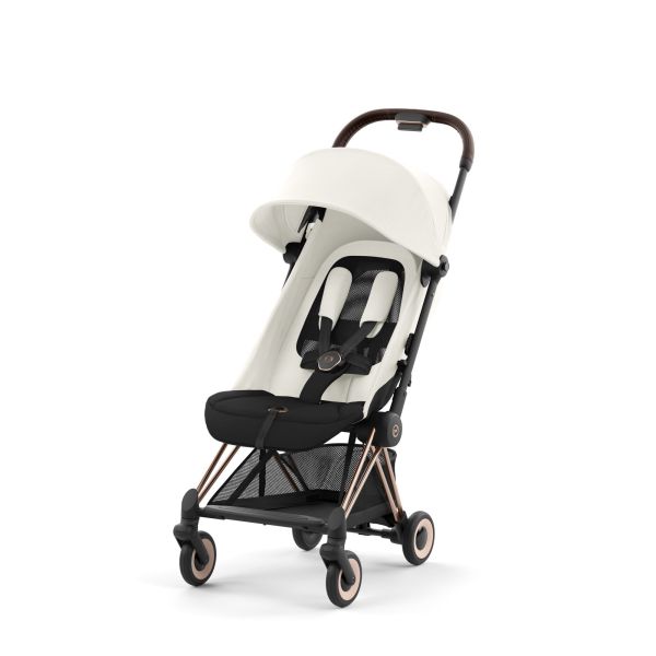 Прогулянкова коляска Cybex Coya Off White / Rosegold
