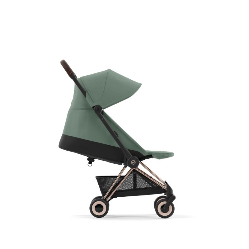 Прогулянкова коляска Cybex Coya Leaf Green / Rosegold