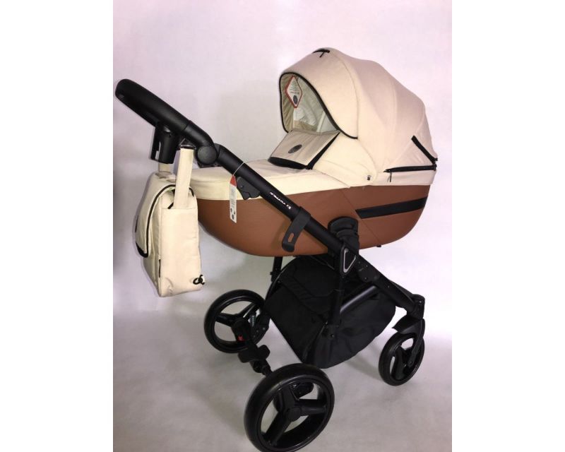 Коляска 2 в 1 Adamex Cortina CT-227 бежевый