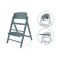 Стільчик для годування Cybex Click&Fold 3 в 1 Stone Blue