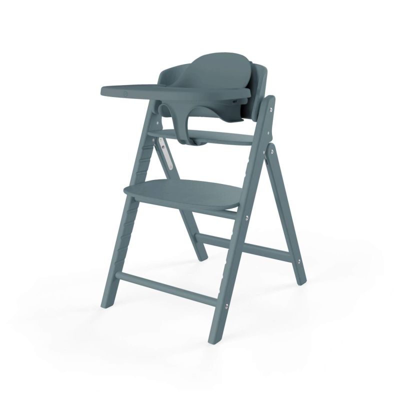 Стільчик для годування Cybex Click&Fold 3 в 1 Stone Blue