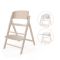 Стільчик для годування Cybex Click&Fold 3 в 1 All Natural