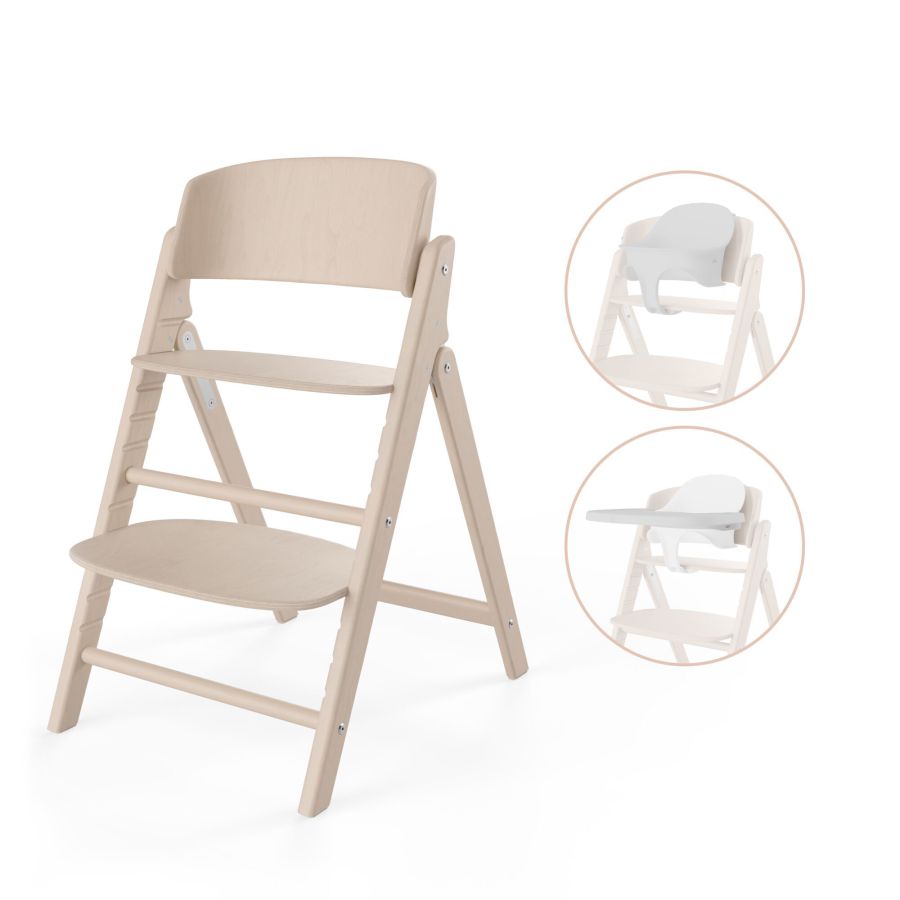 Стільчик для годування Cybex Click&Fold 3 в 1 All Natural