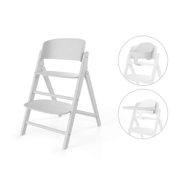 Стільчик для годування Cybex Click&Fold 3 в 1 All White