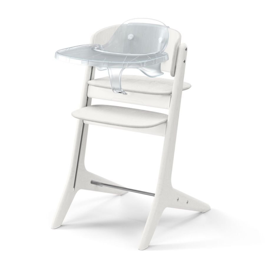 Стільчик для годуванняCybex Lemo Platinum 3в1 White Wood