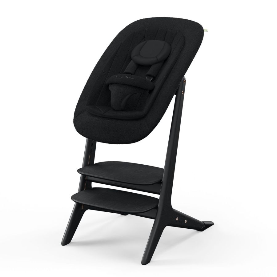 Стульчик для кормления Cybex Lemo Platinum 4в1 Black Wood
