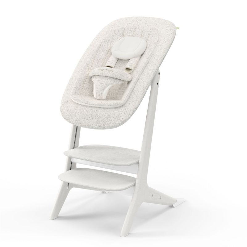 Стульчик для кормления Cybex Lemo Platinum 4в1 White Wood