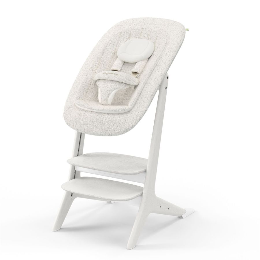 Стульчик для кормления Cybex Lemo Platinum 4в1 White Wood