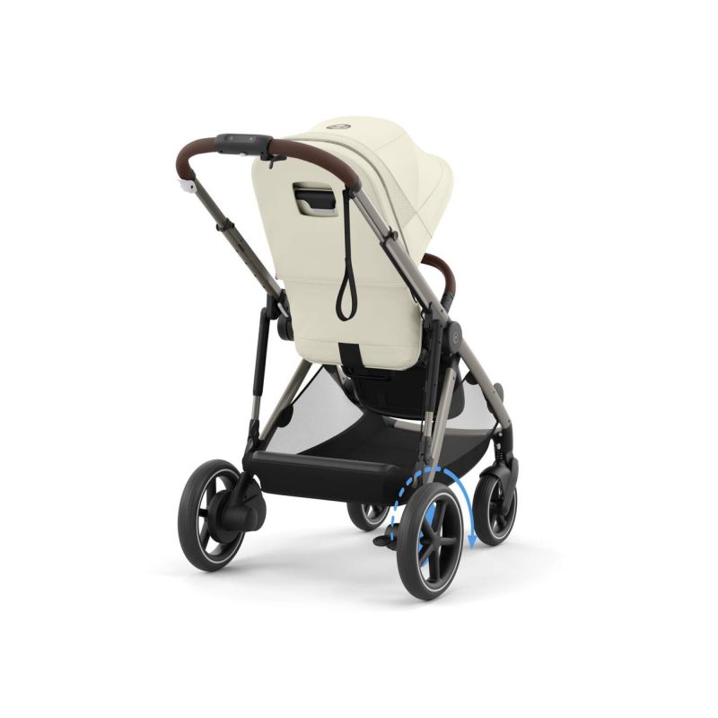 Коляска Cybex eGazelle S Taupe Frame Seashell Beige