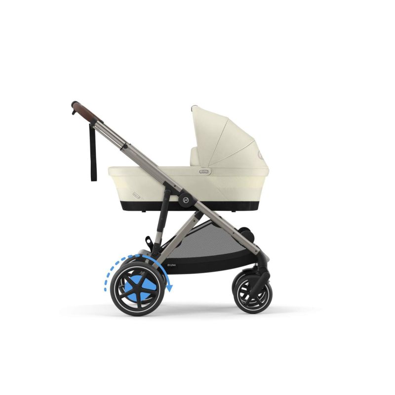 Коляска Cybex eGazelle S Taupe Frame Seashell Beige
